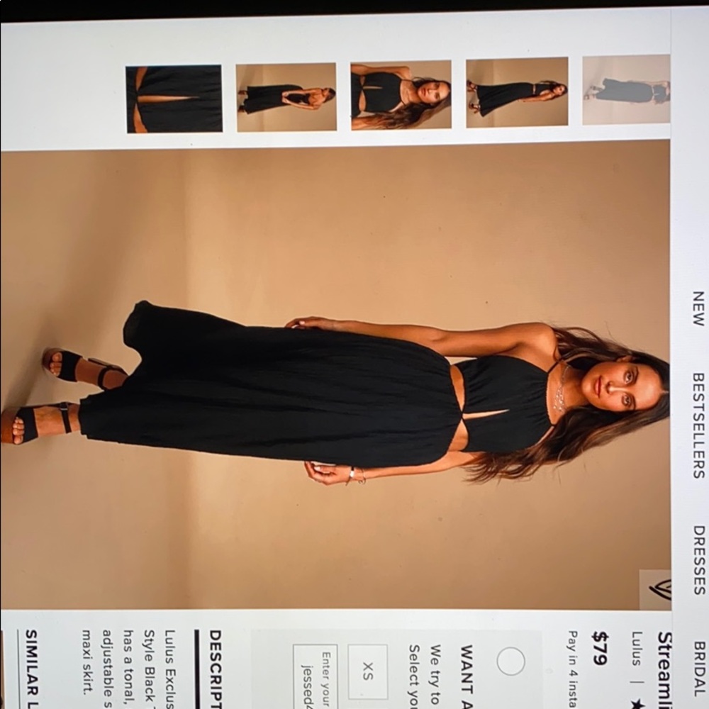 Lulu Cutout Maxi Dress